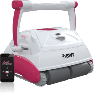 Pink BWT Pool Robot Cleaner.
