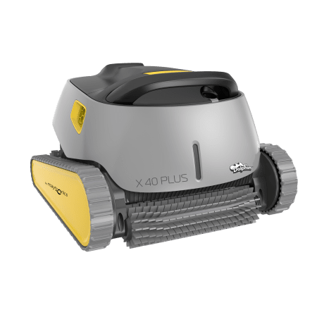 Maytronics Dolphin pool vacuum cleaner.