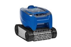 Blue Zodiac robot for cleaning pools.