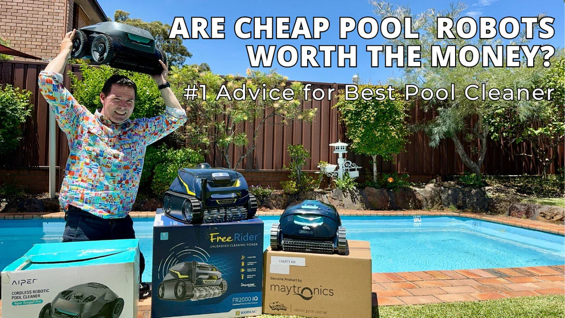 Banner Image: Are Cheap Robotic Pool Cleaners Worth the Money?