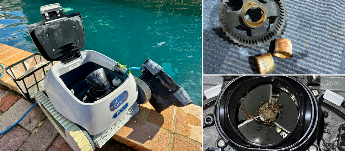 Common Robotic Pool Cleaner Repairs