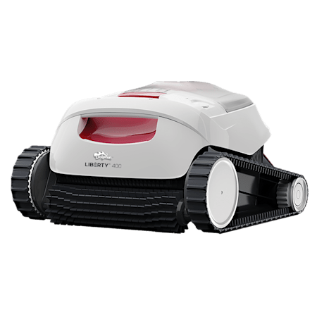 Maytronics Dolphin Liberty 400 Cordless Pool Cleaning - red/white version