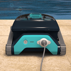 Maytronics Dolphin Liberty 400 Cordless Pool Cleaning - charging