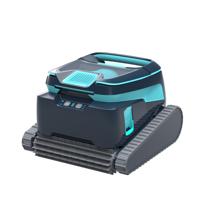 Maytronics Dolphin Liberty 600 Cordless Pool Cleaner rear view control buttons