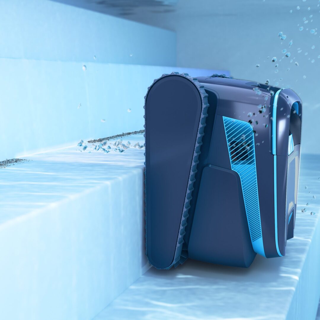 Maytronics Dolphin Liberty 600 Cordless Pool Cleaner cleaning steps